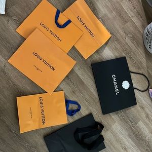 designer shopping bags